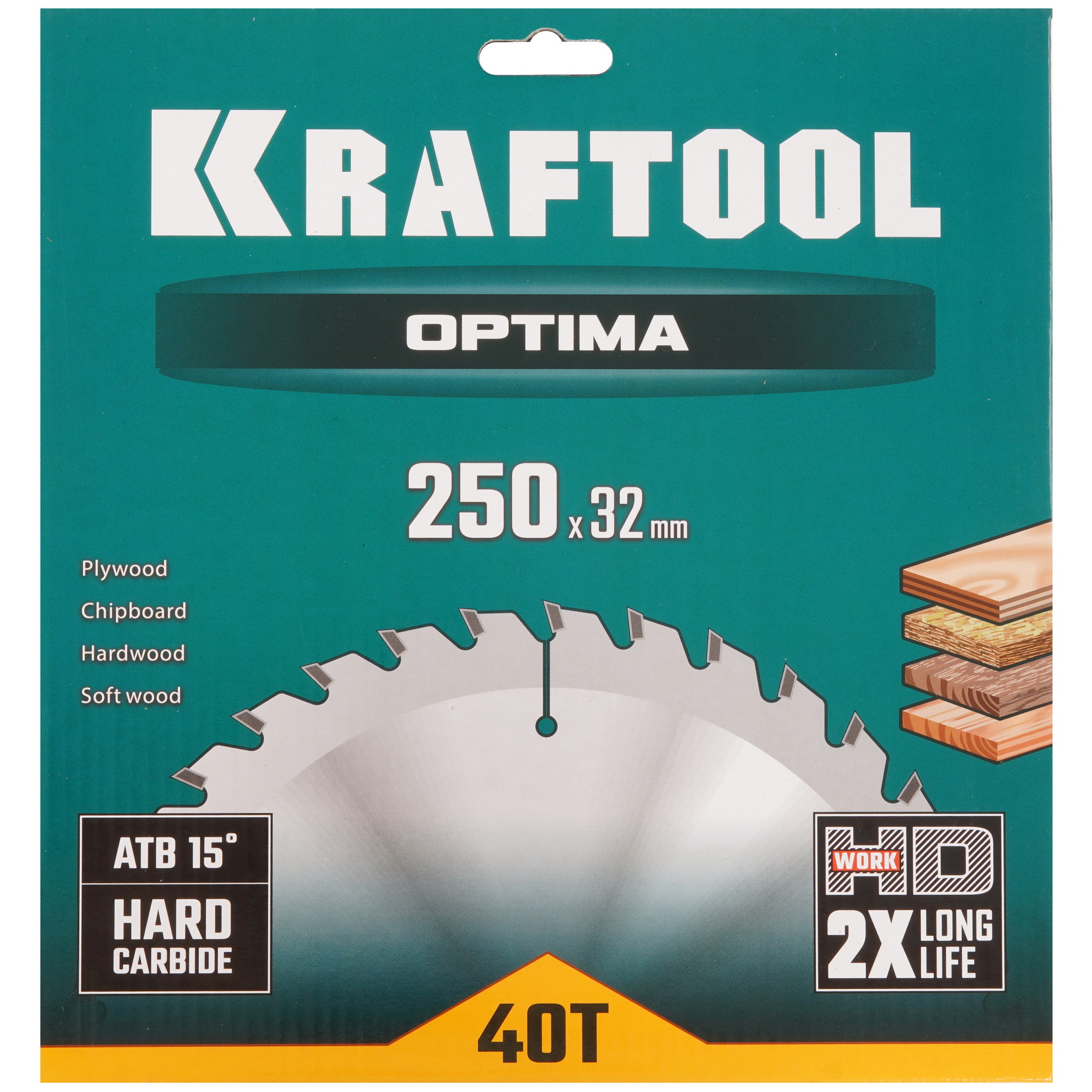 Диск пильный KRAFTOOL 36951-250-32 9107948 STDN-0047777 - Вид №3