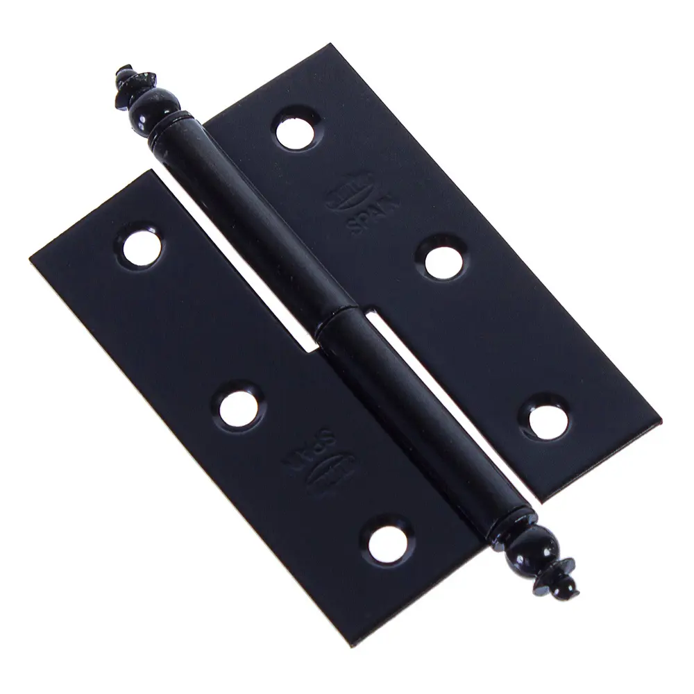 14247979 Петля мебельная карточная съёмная правая Amig 541 60x40 мм сталь цвет чёрный STLM-1011837 