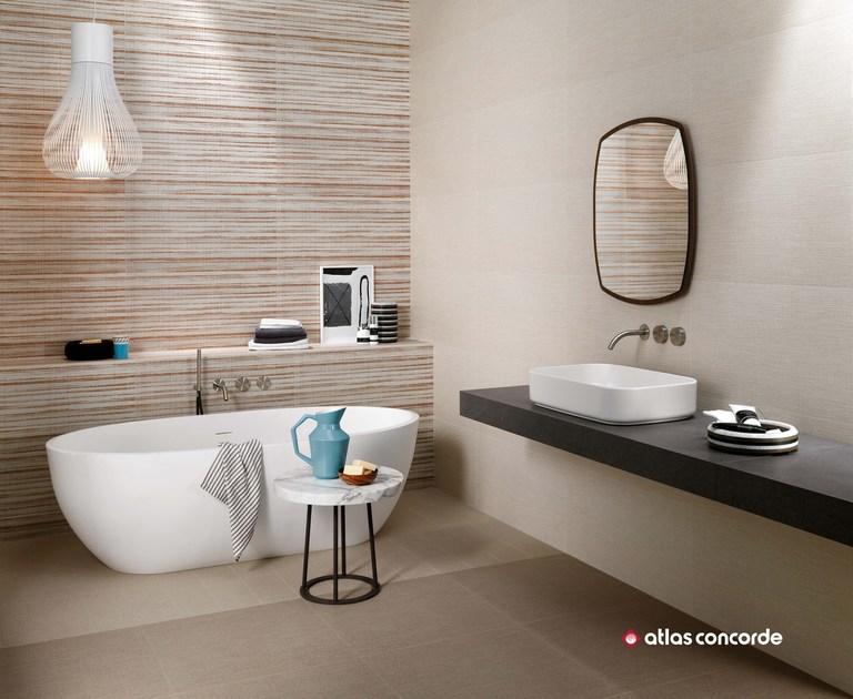 Atlas Concorde Белая плитка для стен с эффектом ткани Room sun-id-1400060 - Вид №11