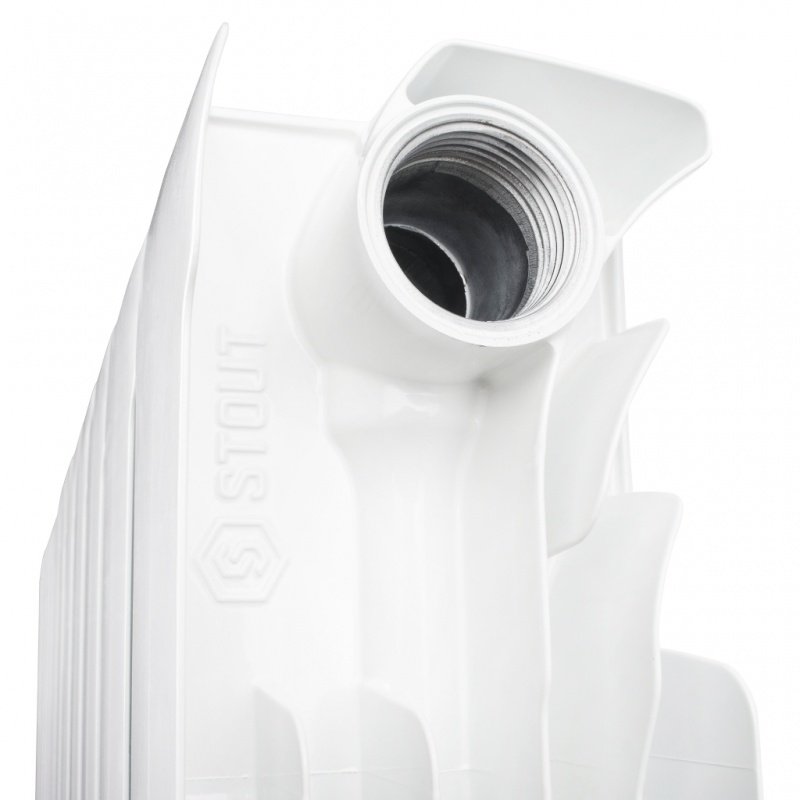 Радиатор STOUT Space 14 секций биметаллический секционный, высота 500мм SRB0310050014 - Вид №1