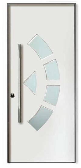 COCIF Бронированная входная дверь для улицы со стеклянными панелями Vitrum sun-id-1492481 - Вид №1