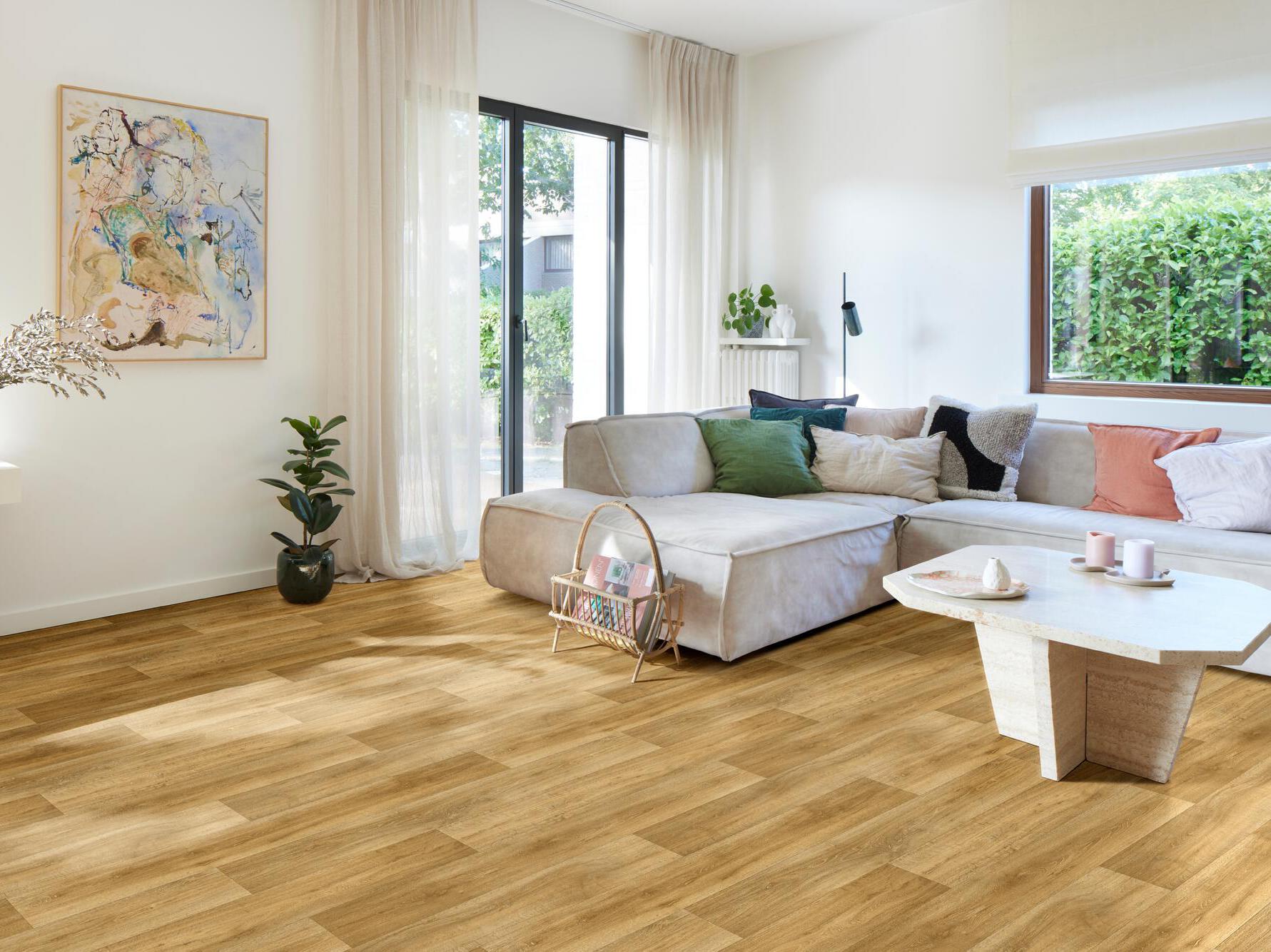 Нескользящий виниловый пол с эффектом дерева BEAUFLOR Smartex ARCH-00149365