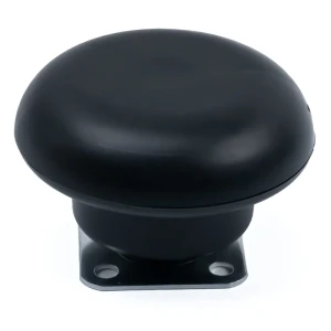 Ножка мебельная прямоугольная с площадкой Palladium 30x22x30 мм пластик цвет черный