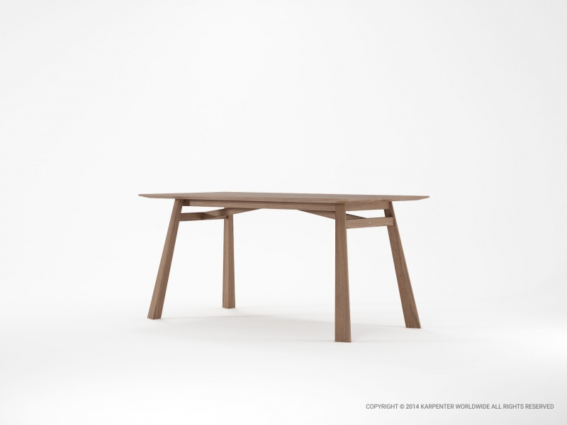 532_1055 Стол обеденный прямоугольный 160 Karpenter Carpenter - Вид №1