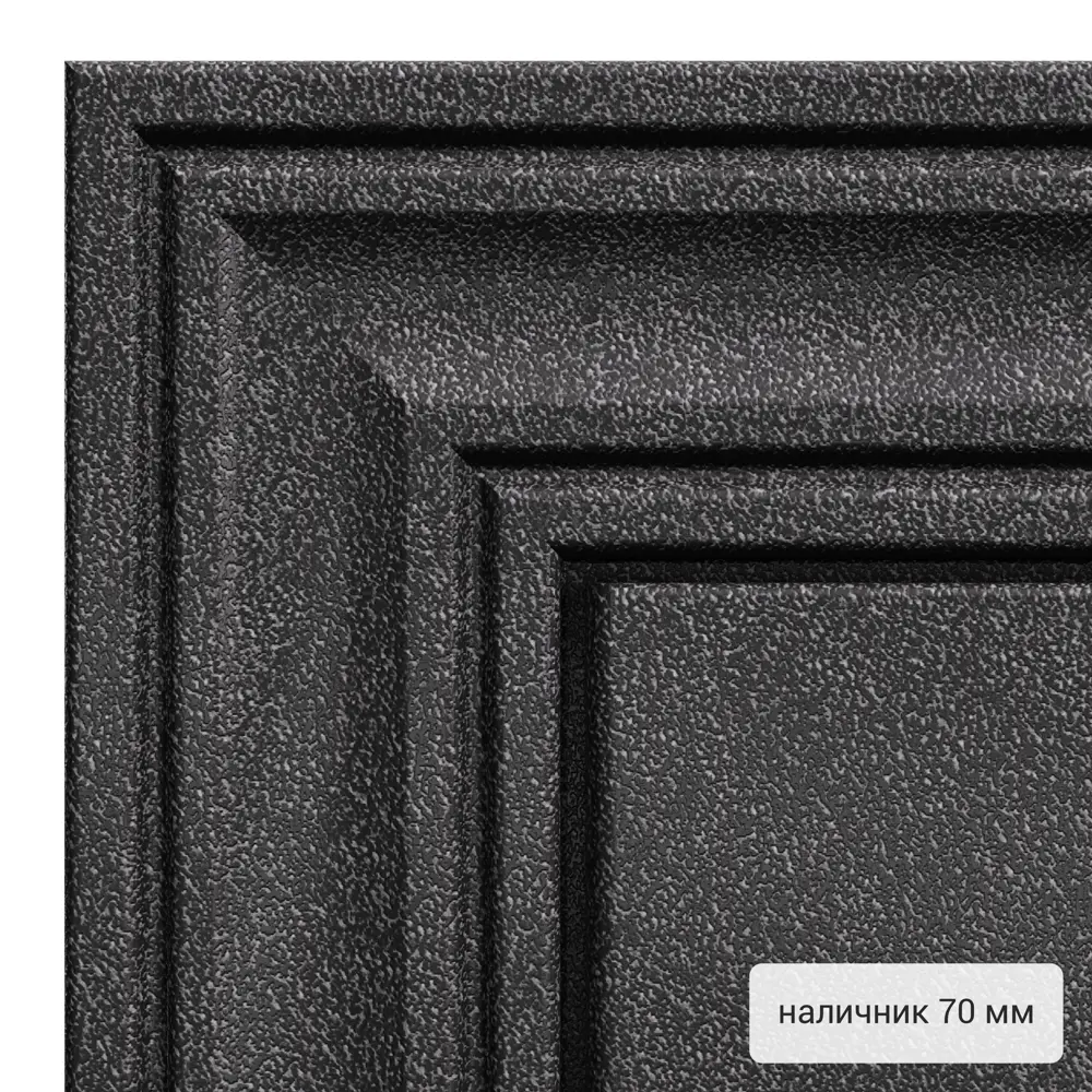 Дверь входная металлическая Ронда 860 мм правая цвет танганика бора TOREX STLM-2180544 - Вид №2