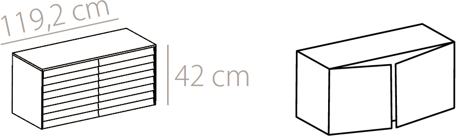 Punt Комод деревянный с распашными дверцами Sussex sun-id-1362804 - Вид №1