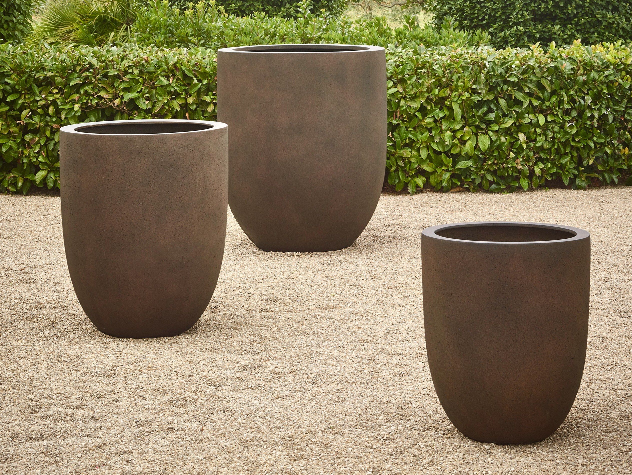 Садовый горшок из полиэстера, армированного стекловолокном (PRFV) Jardinico CUMINO ARCH-00152625