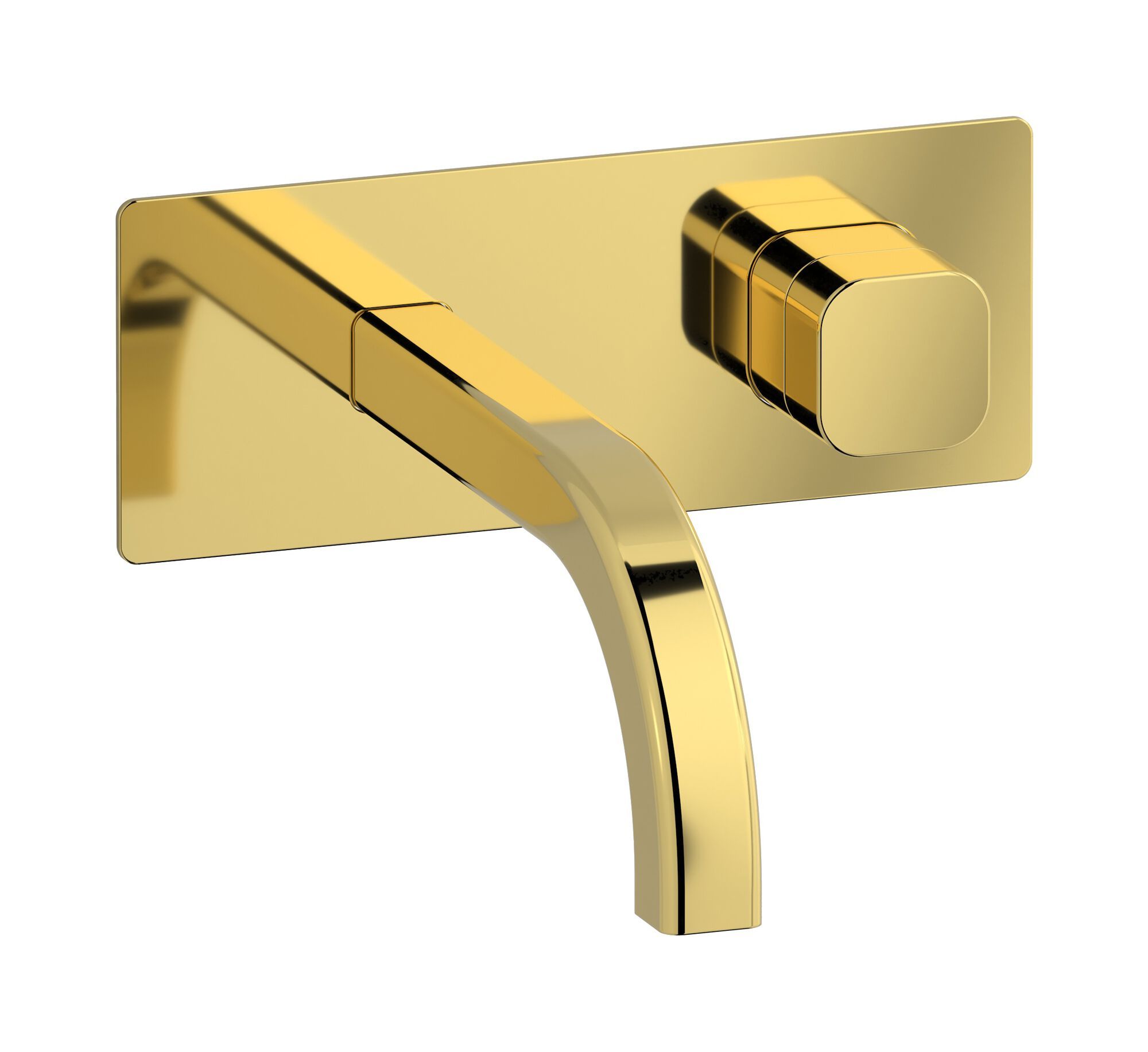 2 отверстия настенный однорычажный смеситель для раковины IB Elio ARCH-00041307 - Вид №5