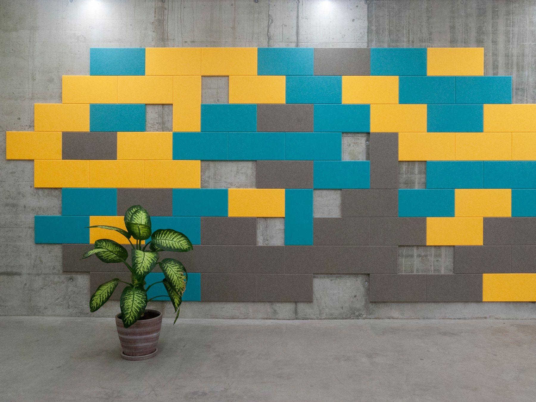 ПЭТ акустическая панель ECHOJAZZ ECHOBRICK® ARCH-00149755 - Вид №2