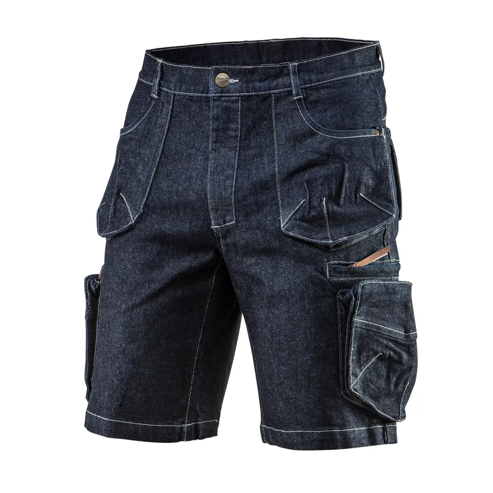 Шорты Neo Tools Denim синие размер XXXL рост 190-193 STLM-2045604