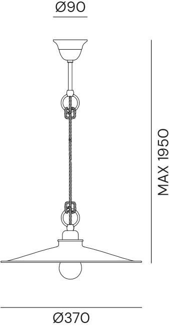 Il Fanale Подвесной светильник из железа Cantina sun-id-1352815 - Вид №5