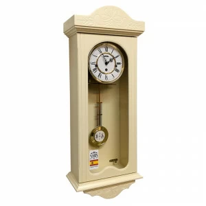 Часы настенные механические бежевые 341 Ivory SARS ДИЗАЙНЕРСКИЕ 00-3967490 Бежевый