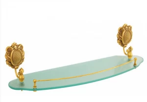 Полка с галереей MIGLIORE Cleopatra ML.CLE-60.720.DO золото