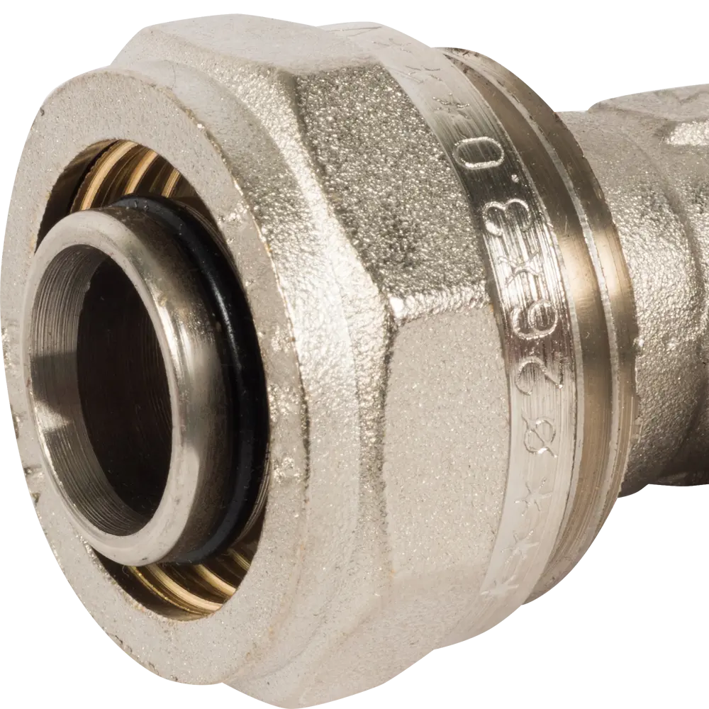 Угол комбинированный 90° Valtec 3/4"x26 мм НР никелированная латунь VTM.353 10525441 STLM-2211395  - Вид №1