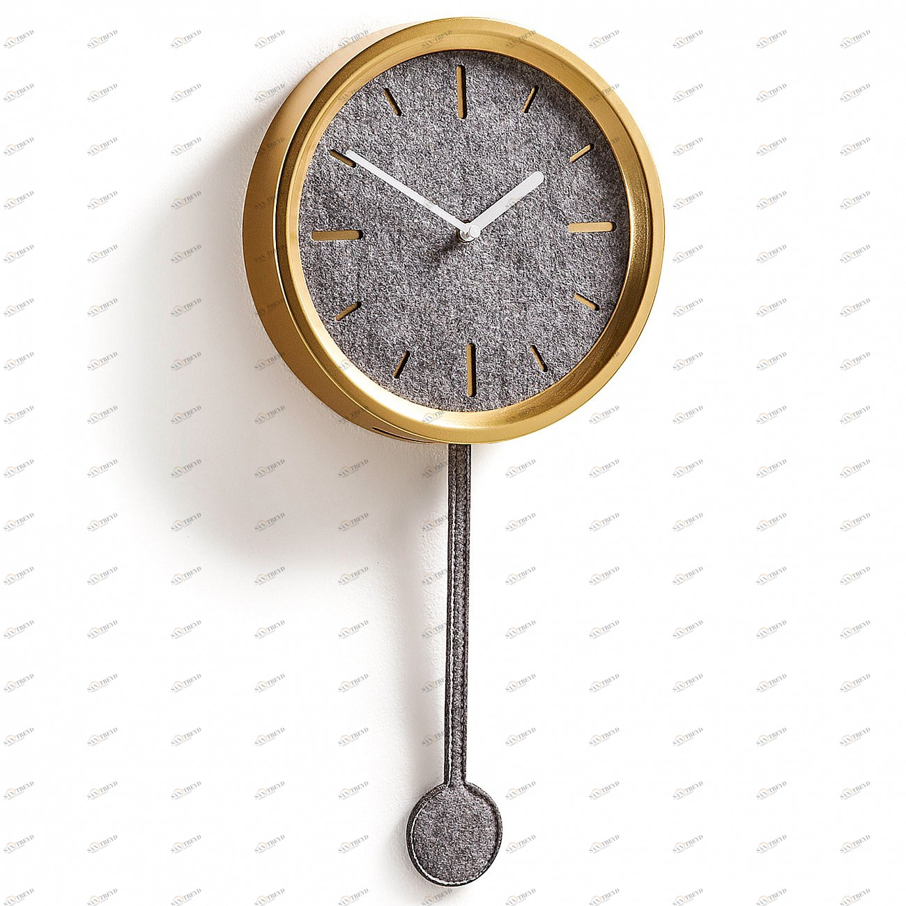 Часы настенные с маятником Nexo от La Forma LA FORMA NEXO 344220 Золото 