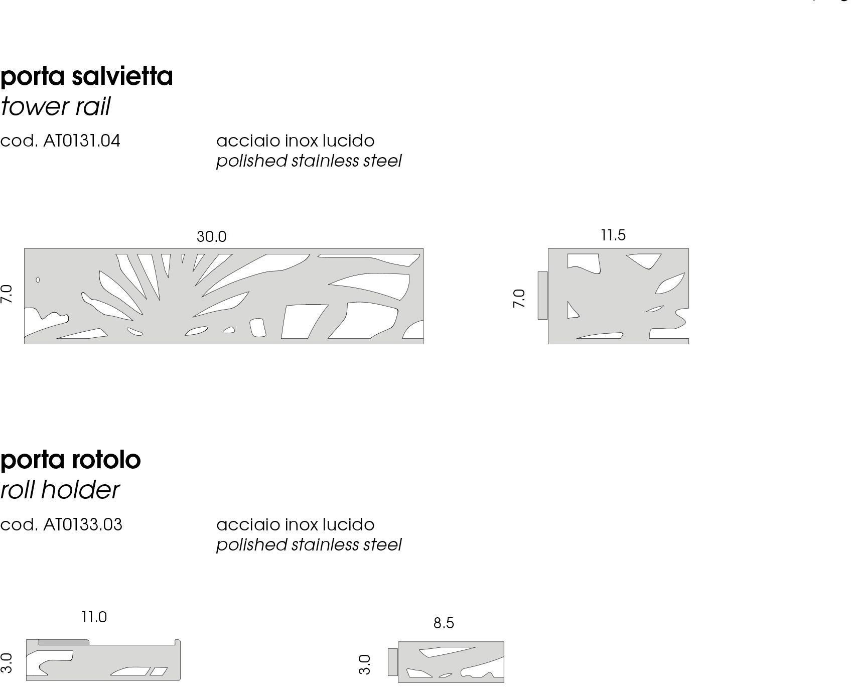 mg12 Держатель металлического рулона I gioielli sun-id-1345192 - Вид №4