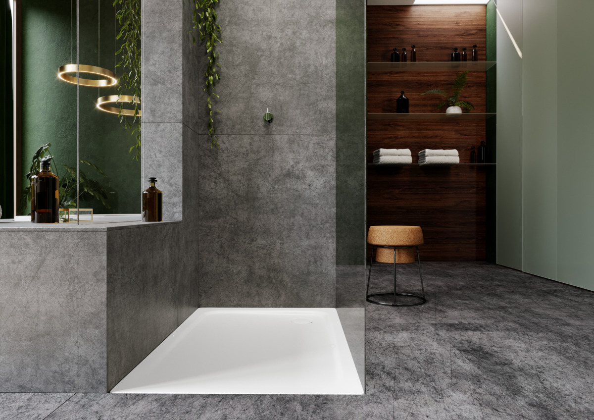 Душевой поддон KALDEWEI Сталь эмалированная 387-2 1 альпийский белый 387-21 - Вид №9