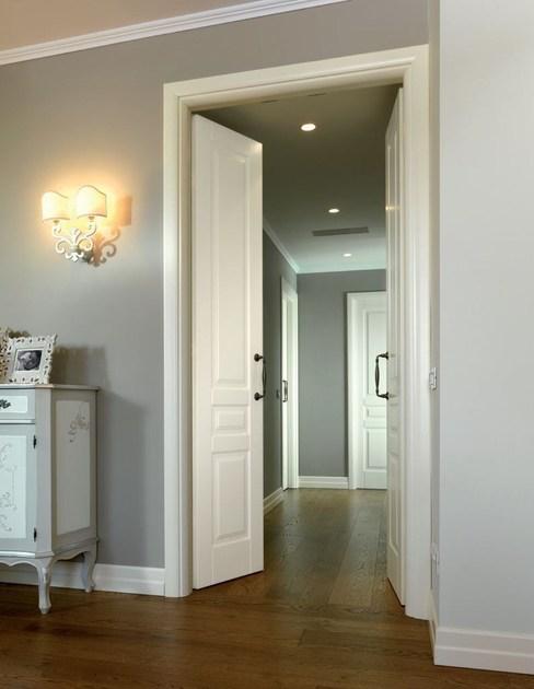 GAROFOLI Распашная лакированная дверь из массива дерева Classico sun-id-1405773 - Вид №1