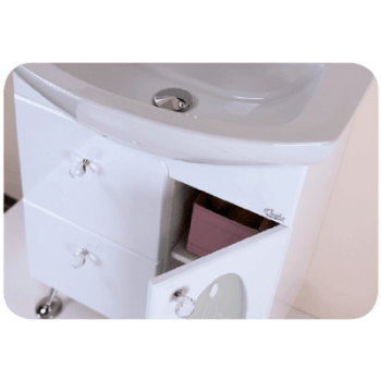 Тумба Onika КРИСТИ 65.182 с умывальником БАЛТИКА-65 ОНИКА 231945 - Вид №1