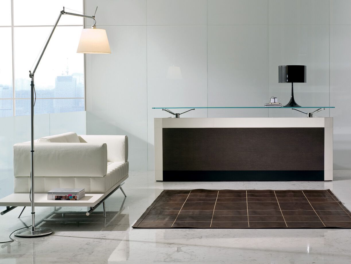 Стойка регистрации из дерева и стекла i 4 Mariani De_Symetria ARCH-00079958 - Вид №1