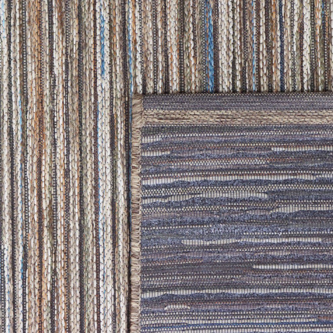 Полосатый напольный прямоугольный ковер Ademi Outdoor ARCH-00074506 - Вид №15