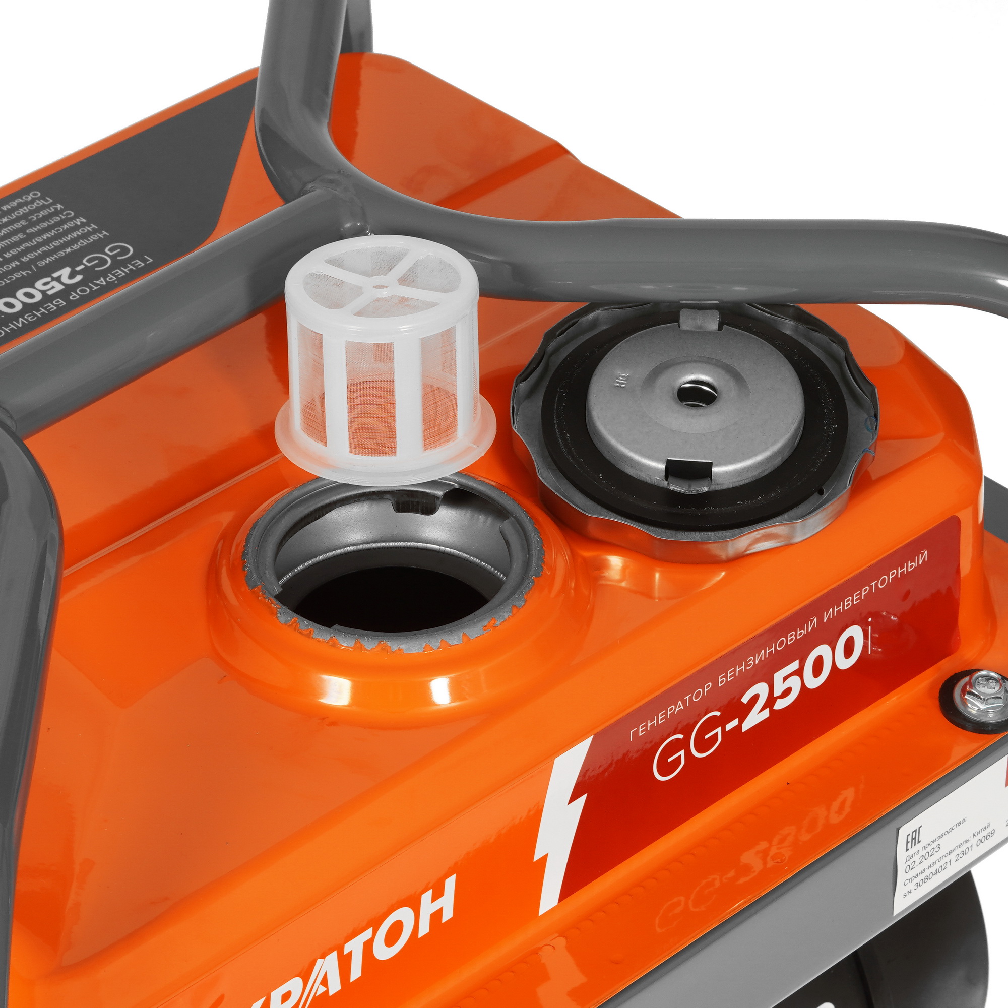Электрогенератор   бензиновый Кратон GG-2500i 9057750 STDN-0074318 - Вид №6