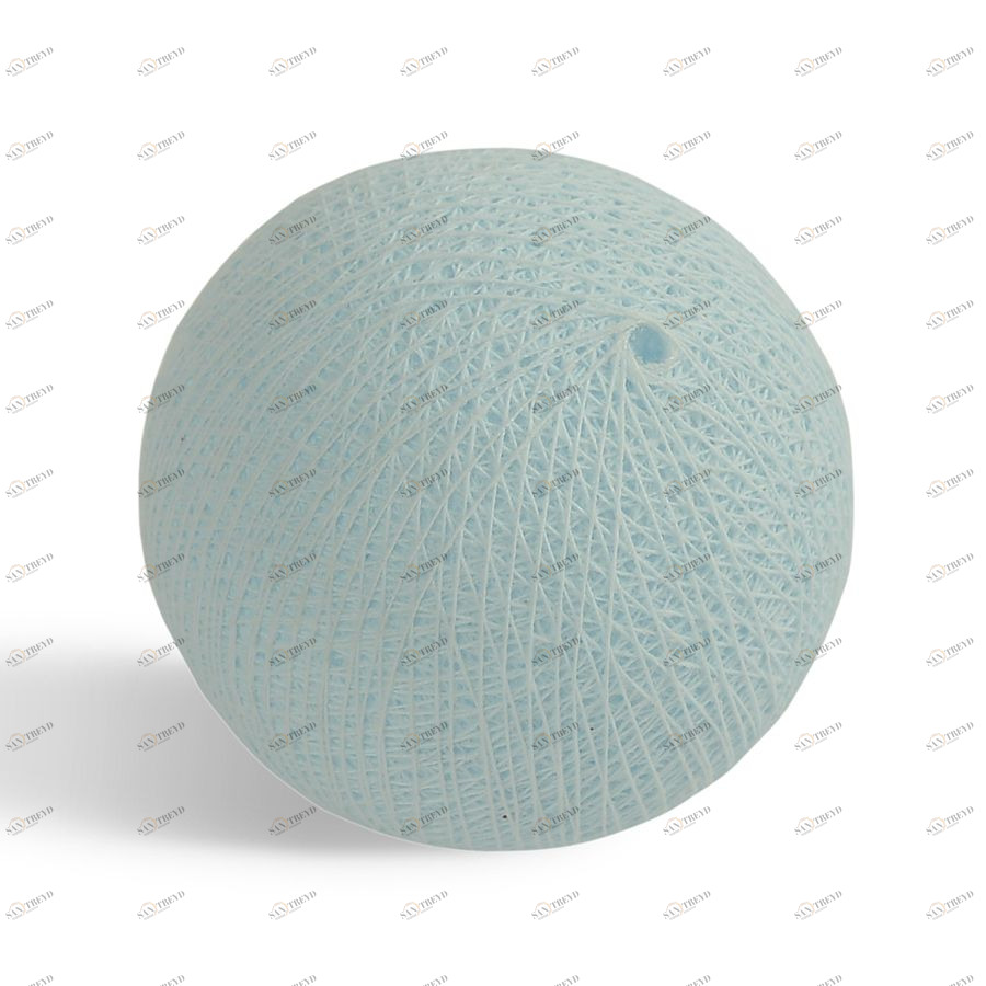 Хлопковый шарик, голубой пастель Lares&Penates SHBLUE2