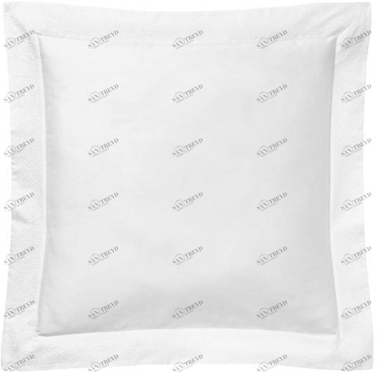 Alexandre Turpault Наволочка из однотонного хлопка Altesse sun-id-1379712