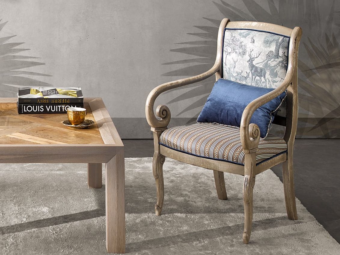 Тканевое кресло с подлокотниками Arvestyle SOFIA ARCH-00097440