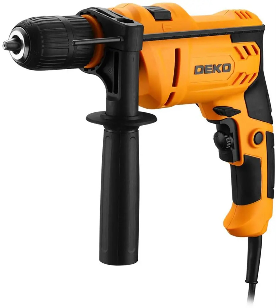 Сетевая дрель-шуруповерт DEKO DKID900 с ударным механизмом 900 Вт 89366089