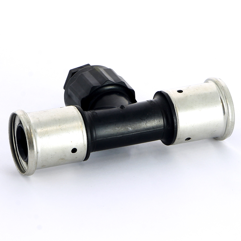 Тройник пресс-В PVDF HENCO 20x3/4"x20 13PK200520 - Вид №3