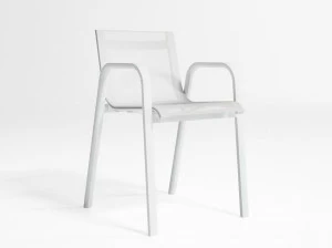 GANDIABLASCO Штабелируемый садовый стул из batyline® с подлокотниками Stack