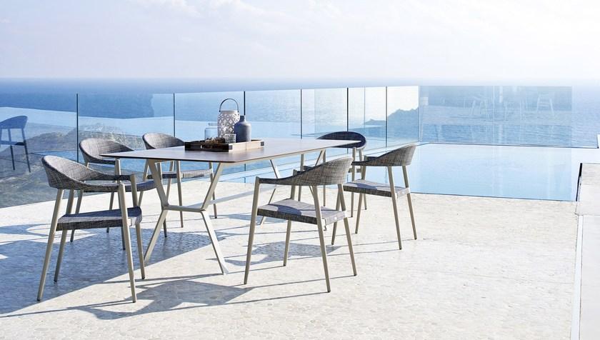 Varaschin Мягкое садовое кресло с подлокотниками Clever sun-id-1492811 - Вид №11