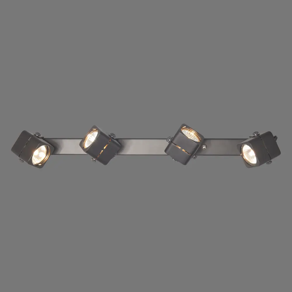 Спот поворотный Lene 4хGU10х50 Вт металл цвет чёрный 82035514 STLM-2192731 Arte Lamp  - Вид №2