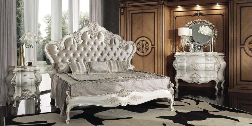 Arvestyle Двуспальная кровать из ткани с тафтинговым изголовьем Marie claire Br-2051 - Вид №1