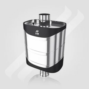 Бак-самовар MAGMA 55 л. (0,5 мм AISI 439) на трубе