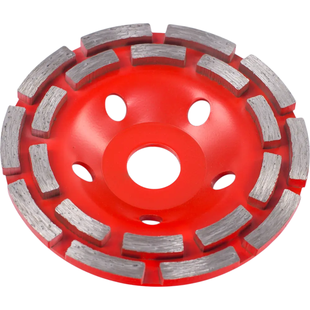 Алмазная чашка Vira двухрядная для шлифовки бетона 125 мм 89418165 STLM-1570290 - Вид №1