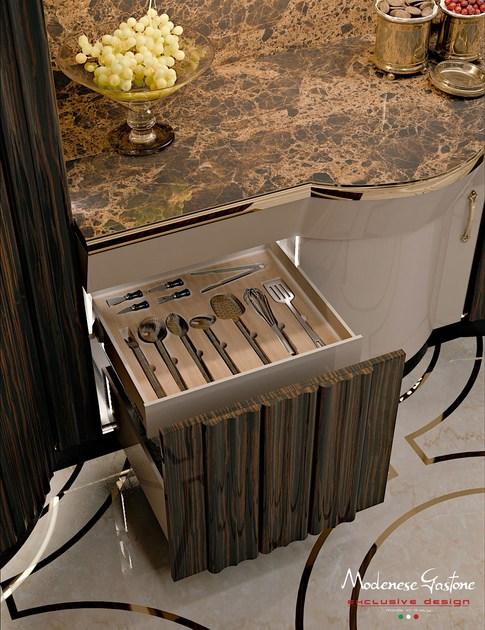 Modenese Gastone Кухня на заказ в эбеновом дереве Cucine sun-id-1394971 - Вид №7