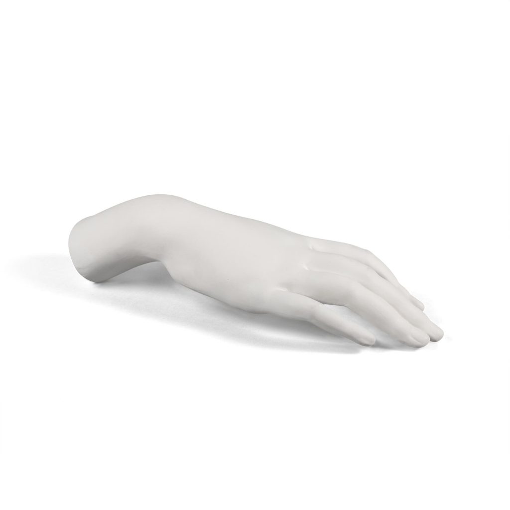 Статуэтка декоративная фарфоровая 24х34,5 см белая Memorabilia Mvsevm Female Hand SELETTI  00-3883230 Белый  - Вид №2