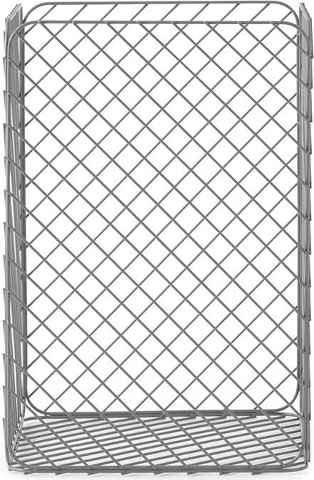 356954 Track Basket 33x33xH49 Серый Normann Copenhagen 