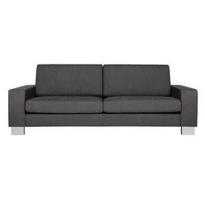 Диван Quattro, трехместный, темно-серый