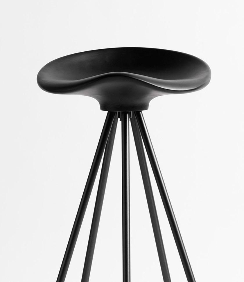 BD Barcelona Design Табурет на козлах из алюминия и дерева с подставкой для ног Jamaica sun-id-1390872 - Вид №2