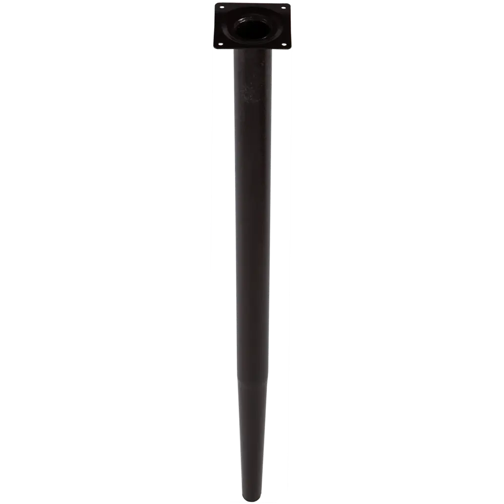 Ножка конусная 800х40х25 мм, сталь, цвет коричневый 82117899 STLM-2014907 DELICE 