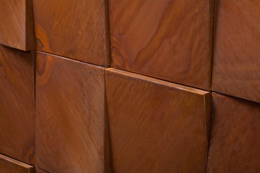 DE CASTELLI Облицовка стен металлическими модулями трапециевидной формы Design sun-id-1499114 - Вид №3