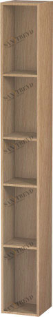 LC120605252 L-Cube Элемент полки (вертикальный) Европейский дуб, декор Duravit