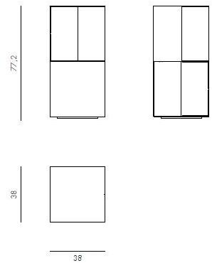 Novamobili Книжный шкаф из металла Details sun-id-1402360 - Вид №5