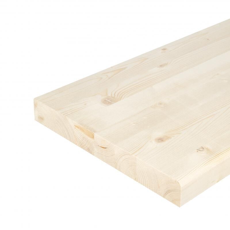 83850970 Ступень забежная сращенная хвоя сорт Экстра 40х500х900 мм STLM-0044980 Santreyd  - Вид №3