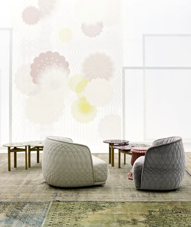 Тканевое кресло с подлокотниками MOROSO Redondo ARCH-00017166 - Вид №3