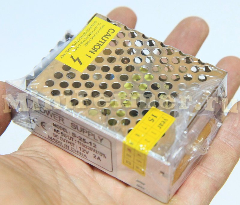 2151 Блок питания 220V AC / 12V DC 2A. LAB.Space  - Вид №6