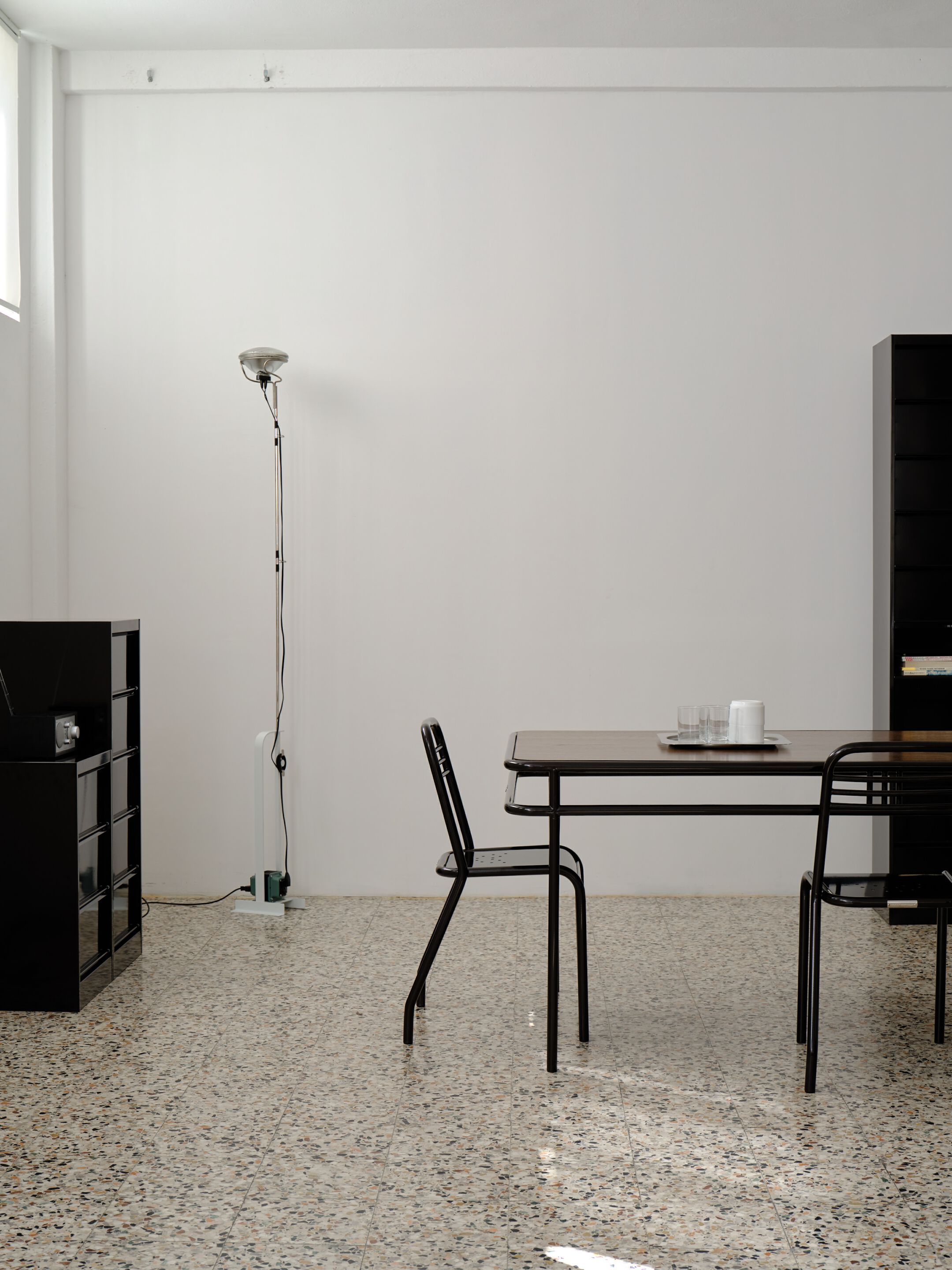 Прямоугольный обеденный стол из стали и дерева Tolix UD ARCH-00099378 - Вид №4